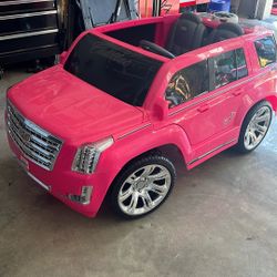 Electric Barbie Car