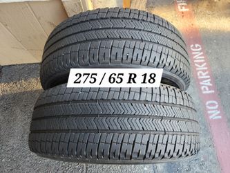 275 / 65 R 18 (2) TIRES MICHELIN