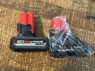 New Milwaukee batteries 5.0 high output