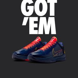 Nike Kobe 5 Protro Caitlin Clark Size 14