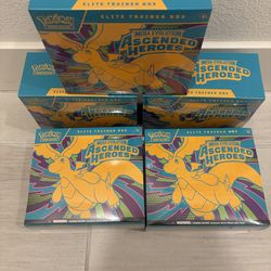 Pokémon Ascended Heroes ETBs Sealed