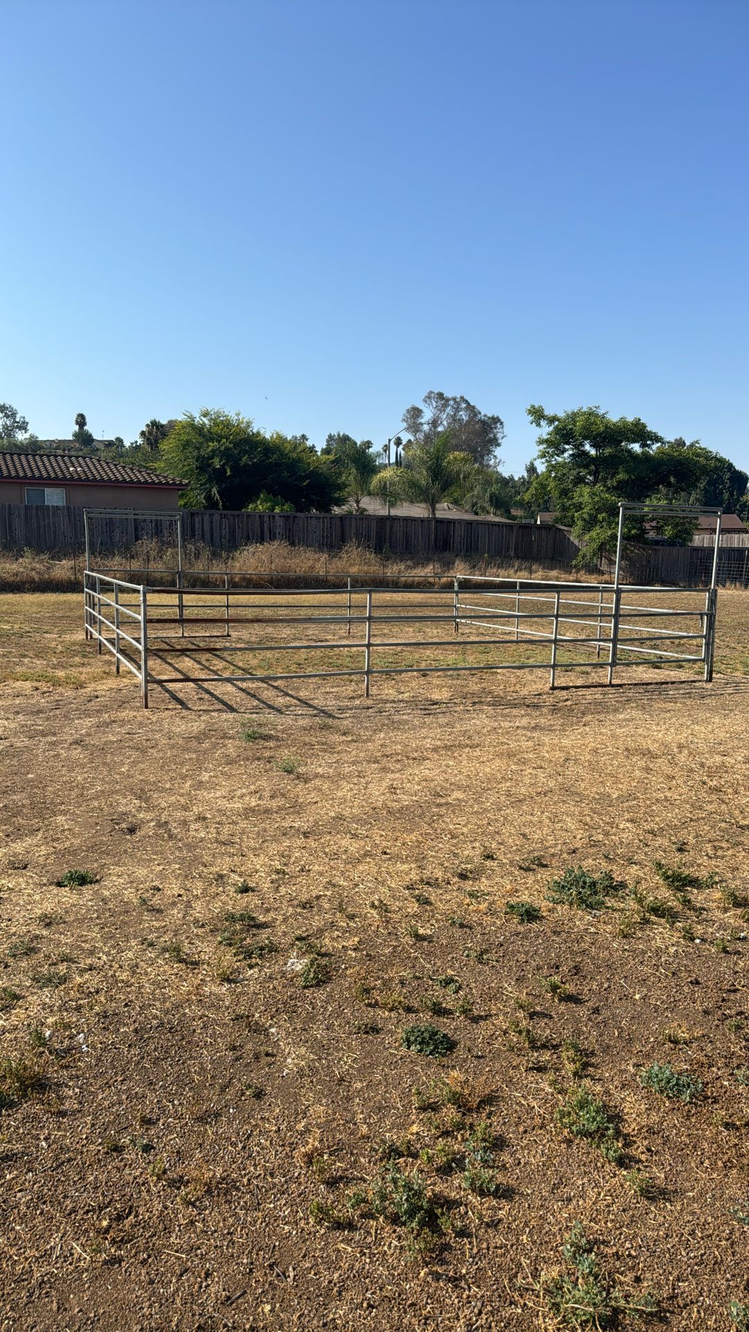 Horse corral panels