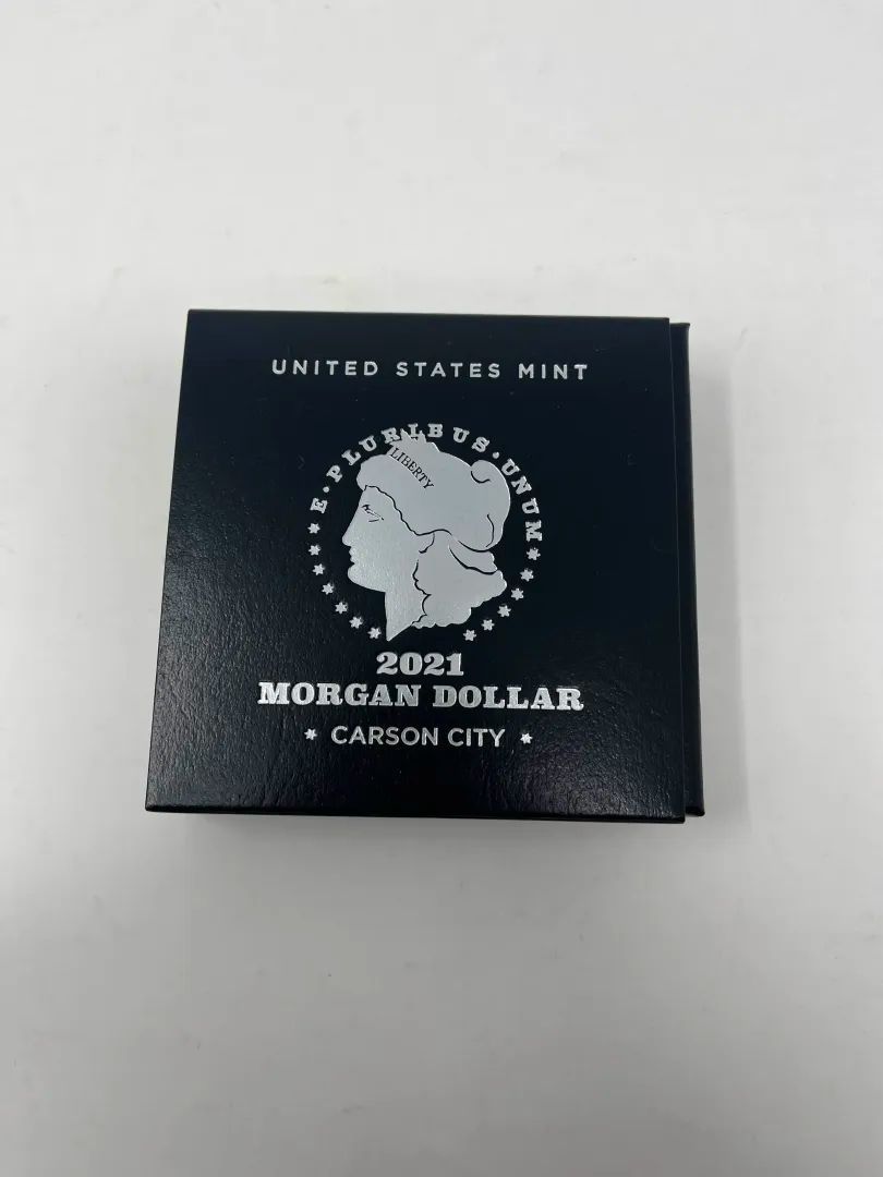 2021 MORGAN DOLLAR WITH BOX/COA MINT CODE 21XC CARSON CITY