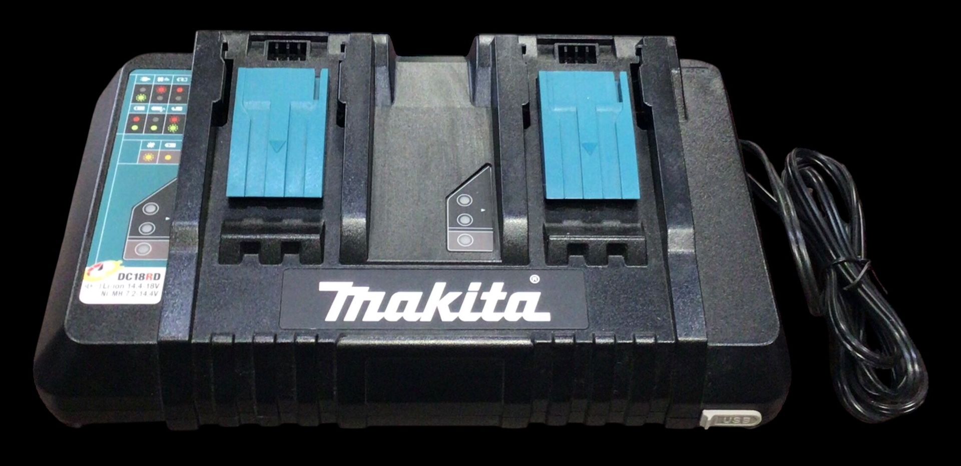 Makita DC18RD 18 V Lithium-Ion Dual Battery Charger