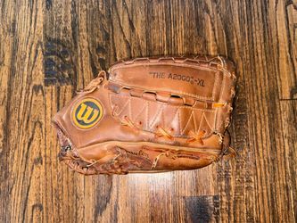 Wilson The A2000 XL Baseball Glove RHT Made In Japan Genuine Leather Dual Hinge