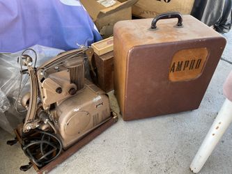 Vintage Ampro Projector With Case