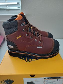 Men's Steel Toe Work Boots Size 10.5