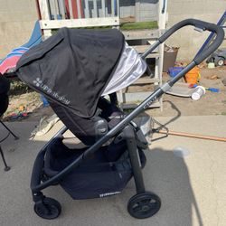Uppababy Cruz Stroller With Bassinet