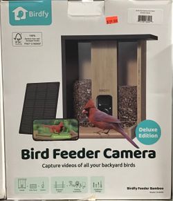 Bird Feeder With Camera