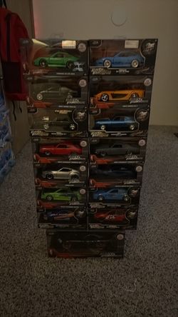 Fast & furious diecast cars