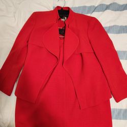 Anne Klein Skirt Suit Sets Top Size 2-4/ Bottem 10