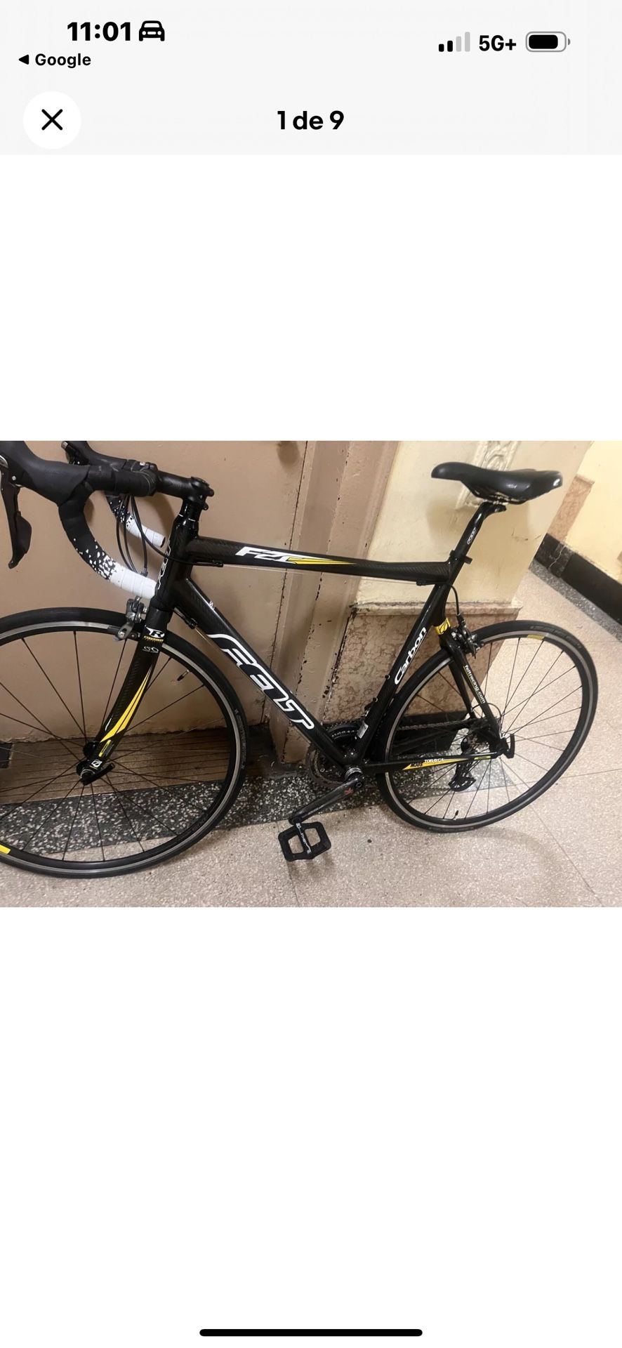Bicicleta De Carbón