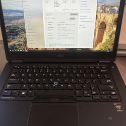 Dell Latitude E7450 16GB RAM 256GB SSD Windows 10