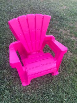 10 Kids pink Adirondack chair