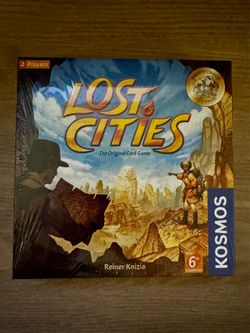 Lost Cities card game — brand new & unopened