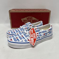 I Heart Vans Era sz 6 true white supreme dill wtaps vault syndicate fog skate