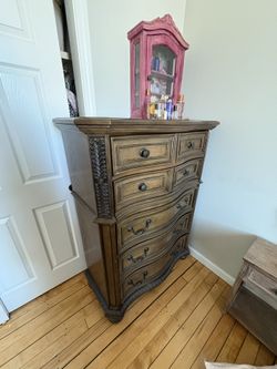 Solid Wood Vintage Dresser
