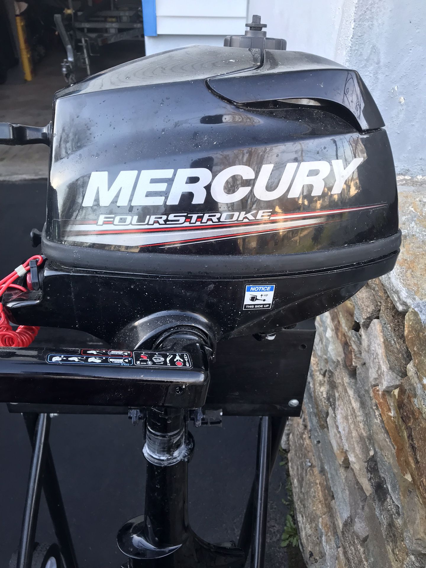 2016 Mercury 3.5 HP 4 Stroke Engine 