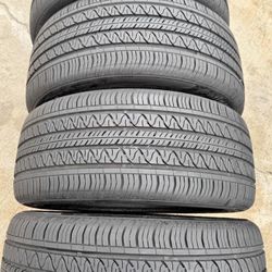 255 45 19 vendo un set de llantas usadas en excelente condición marca continental