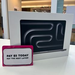 Apple MacBook Pro 14 Inch M3 Chip New - Pay $5 DOWN AVAILABLE - NO CREDIT NEEDED