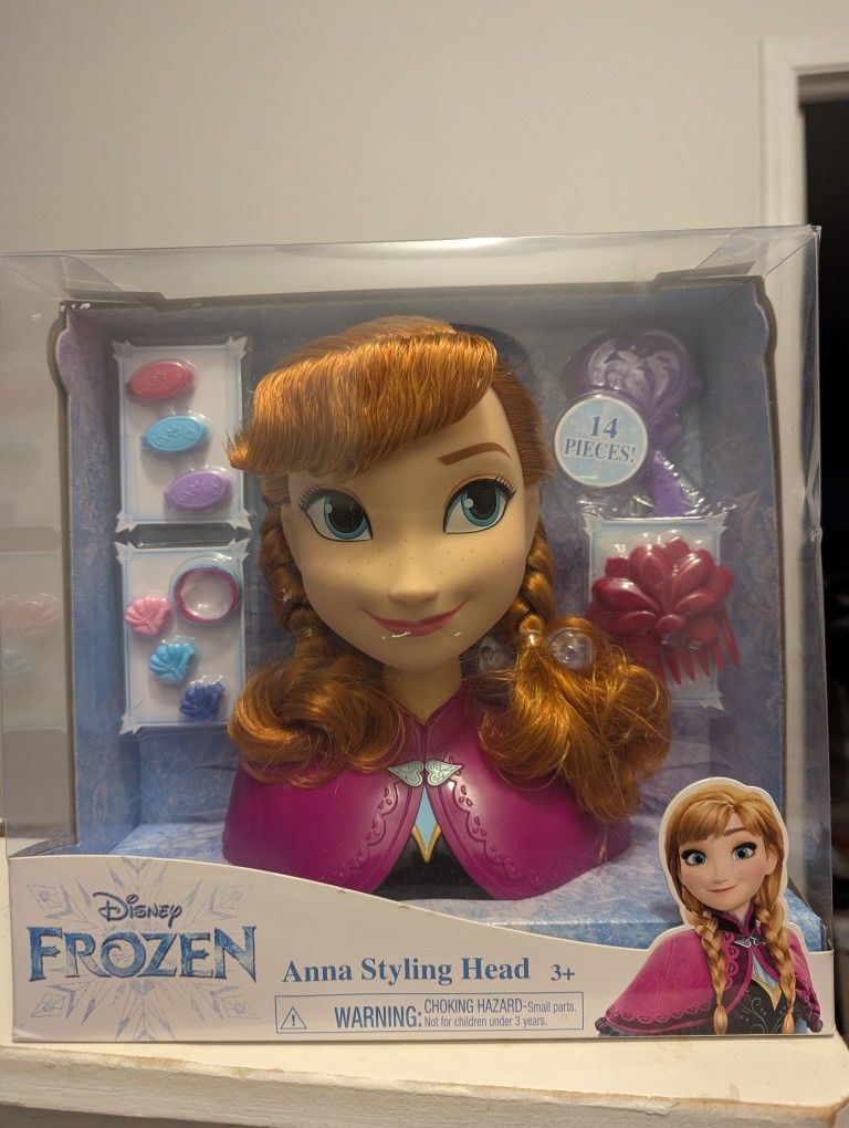 Disney Frozen Anna Styling Head