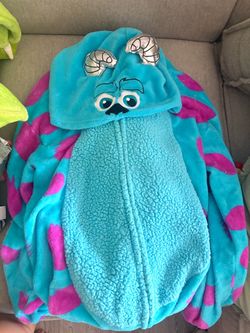 Disney Monsters Inc. Sulley Adult Kigurumi Onesie