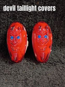 Vintage Mooneyes taillight lenses