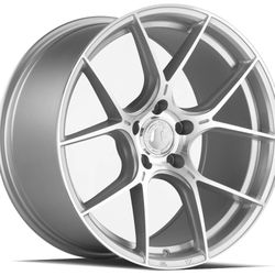 Aodhan Wheels AH-11 18x8.5 5x114.3 +35 Silver Rims