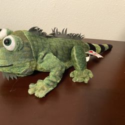 GANZ Webkinz Iguana Plush Lizard Stuffed Animal Green Toy 14"