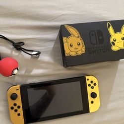 Nintendo Switch Limited Edition Pikachu Eevee