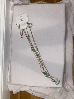 Necklace With Matching Earrings 