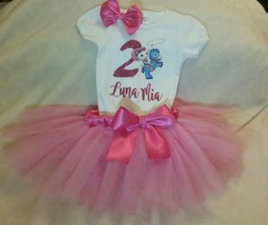 Custom made tutus with shirt