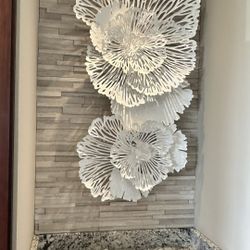 Metal Flower Wall Art 