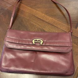 Vintage Etienne Aigner Clutch Purse Removable Strap