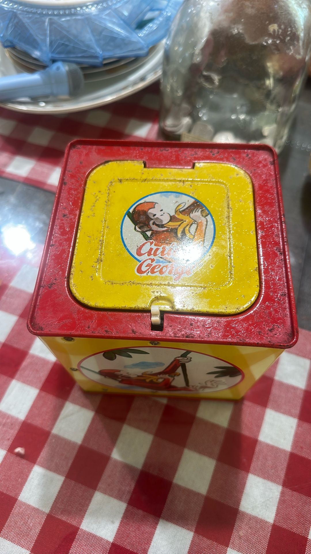 Vintage Curious George Toy