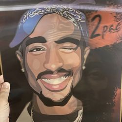 Tupac Lenticular Poster -NEW! 