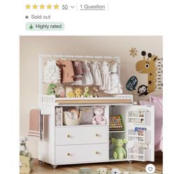 Bsby Dresser PAKASEPT Baby Changing Table