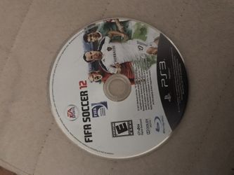 FIFA soccer 12 PS3 no case