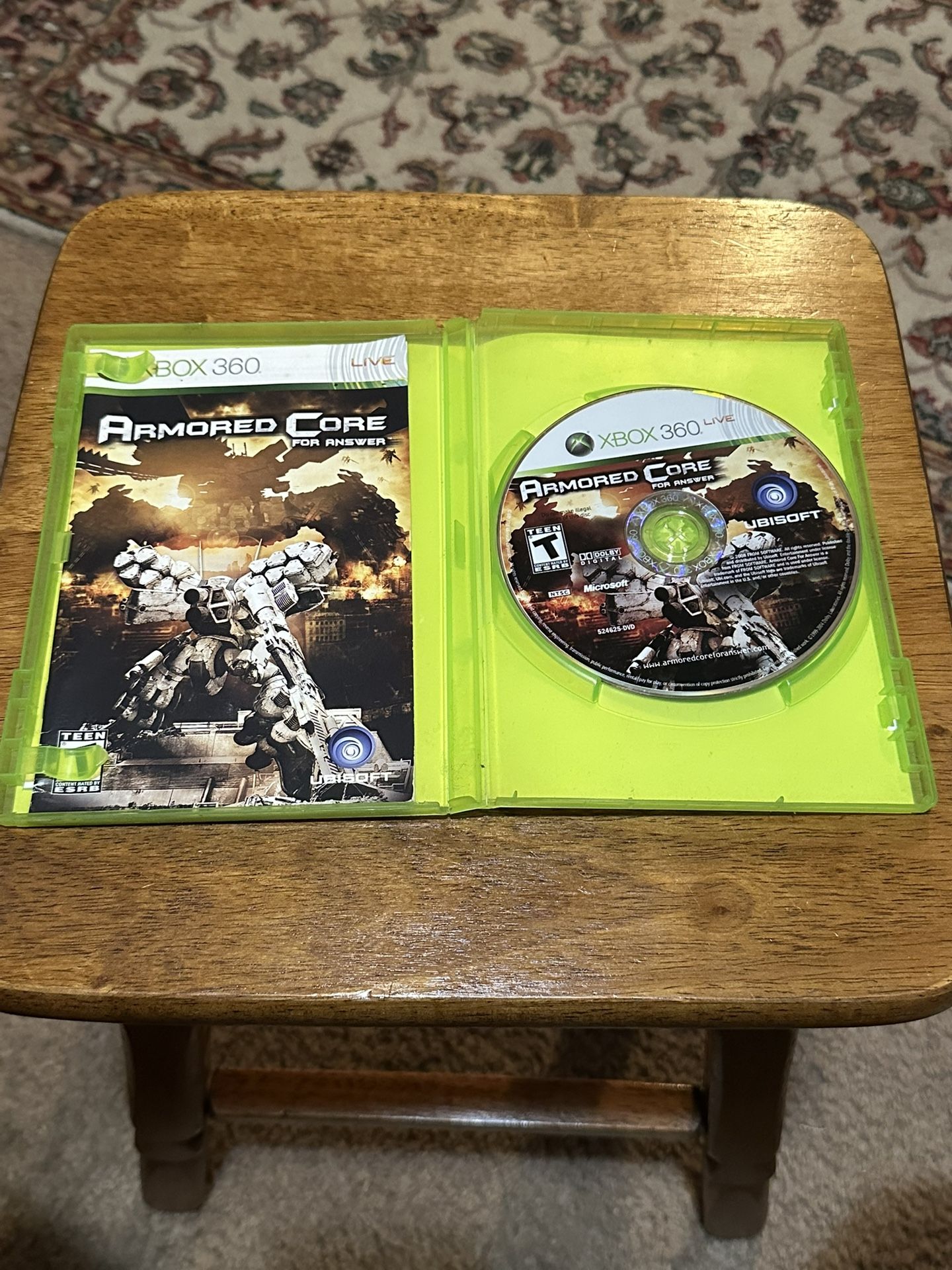 Armored Core For Answer Xbox 360 Game