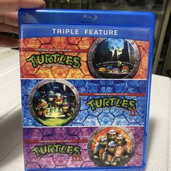 TMNT Blu Ray Triple Feature 