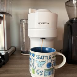 Nespresso Vertuo Pop+ in Pacific Blue Limited Edition  Espresso Machine $80