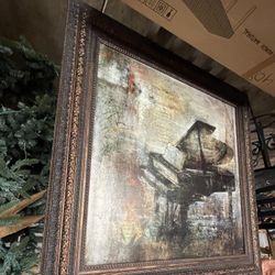 Various Large Framed Art