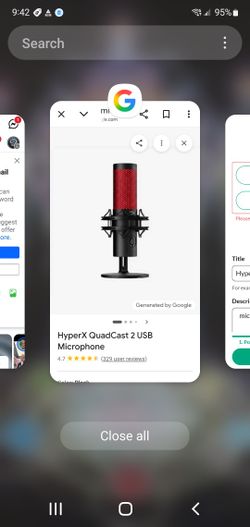 HyperX QuadCast 2 USB Microphone