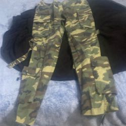 Fashion Nova Camo Jeans 