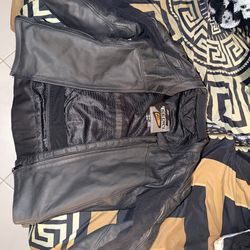 Sedici Leather Armored Jacket