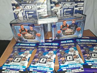 Brand new unopened sports cards