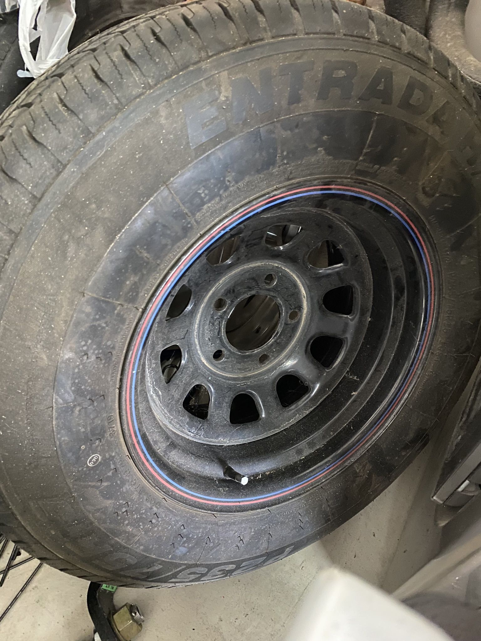 Cragar Black ''D'' Window Steel Wheels 5x5