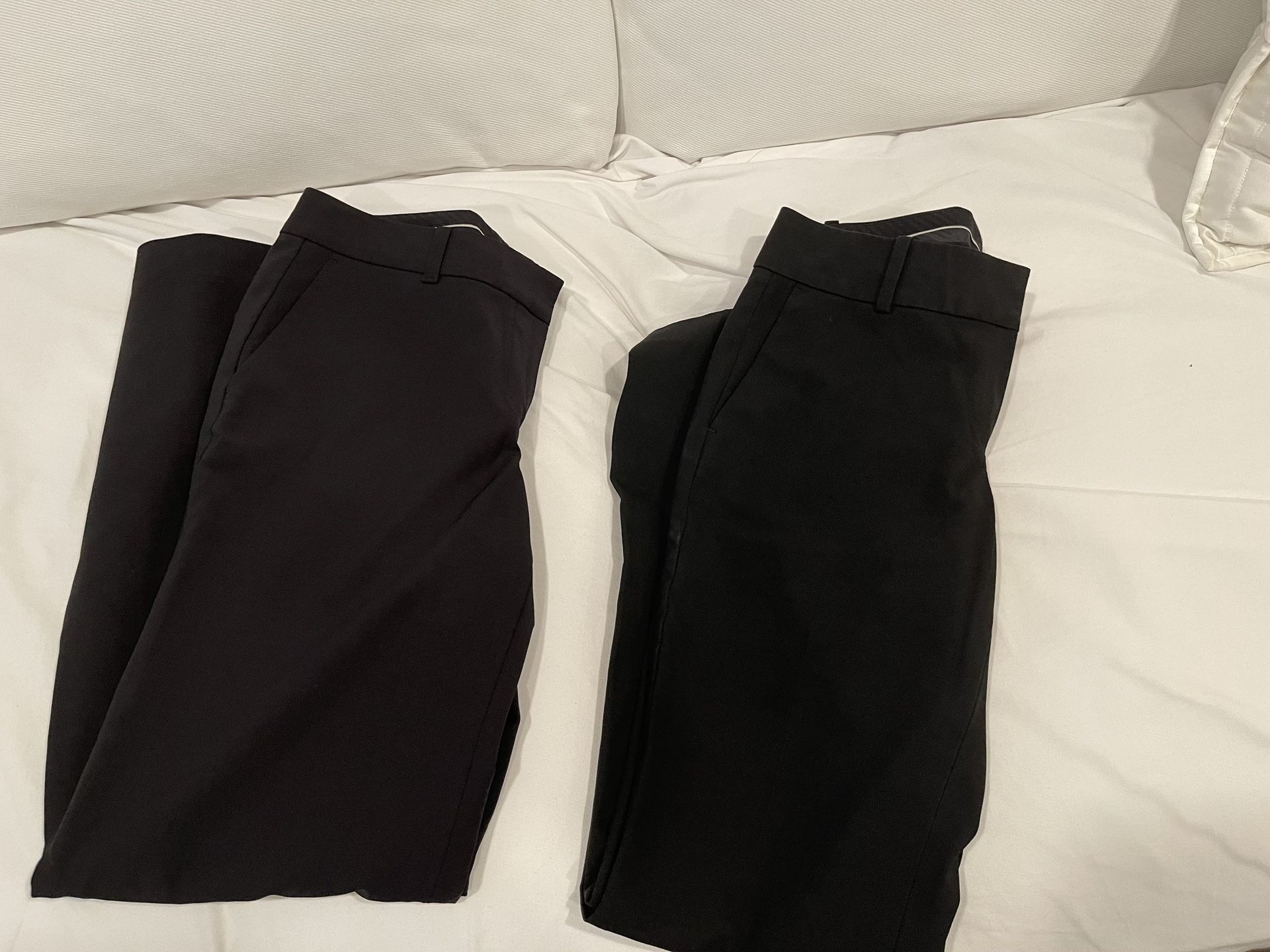 $15 each. 2Petite and 0Petite Ann Taylor pants