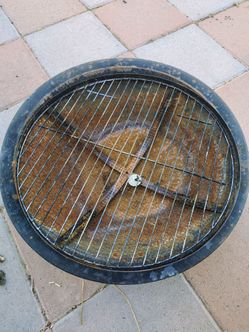 Fire Pit with Grate