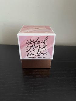 Brand New Words of Love From Above 50 Bible Verses & Wooden Stand
